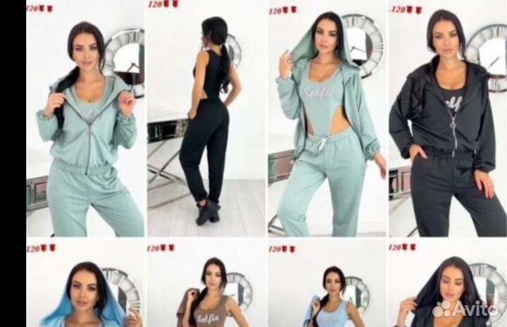 Спортивный костюм женский новый 42