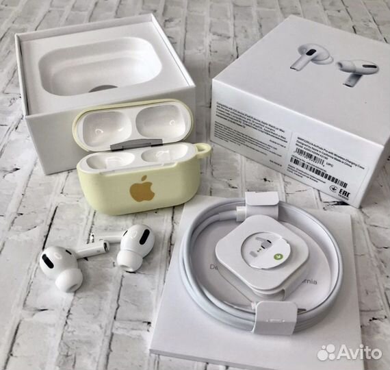 Airpods Pro Premium (Гарантия + чехол)