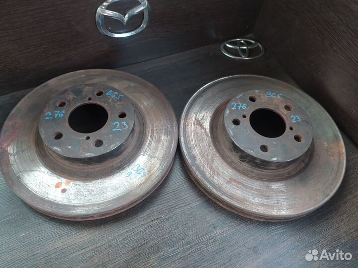 Диск тормозной передний Subaru Legacy BG5