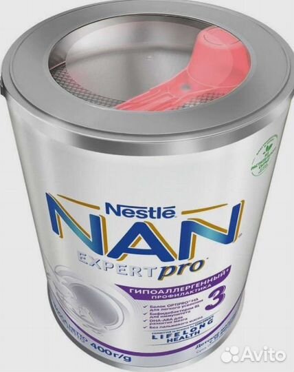Смесь гипоаллергенная Nan Expert Pro 3