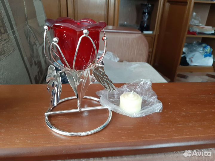 Подсвечник новый в коробке