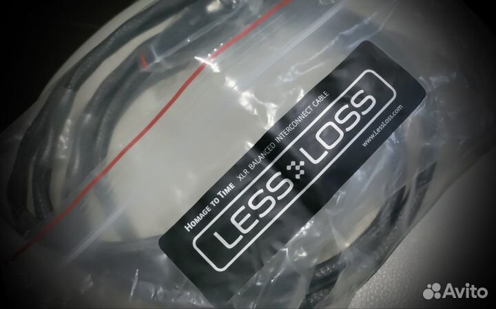 Межблочный кабель xlr LessLoss Homage to Tame
