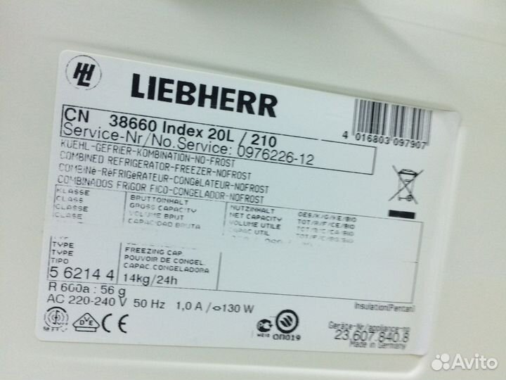 Холодильник Liebherr