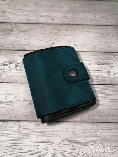 Кошелёк кожаный ручной работы