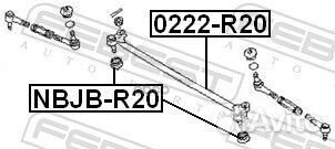 Тяга рулевая 0222-R20 0222-R20 Febest