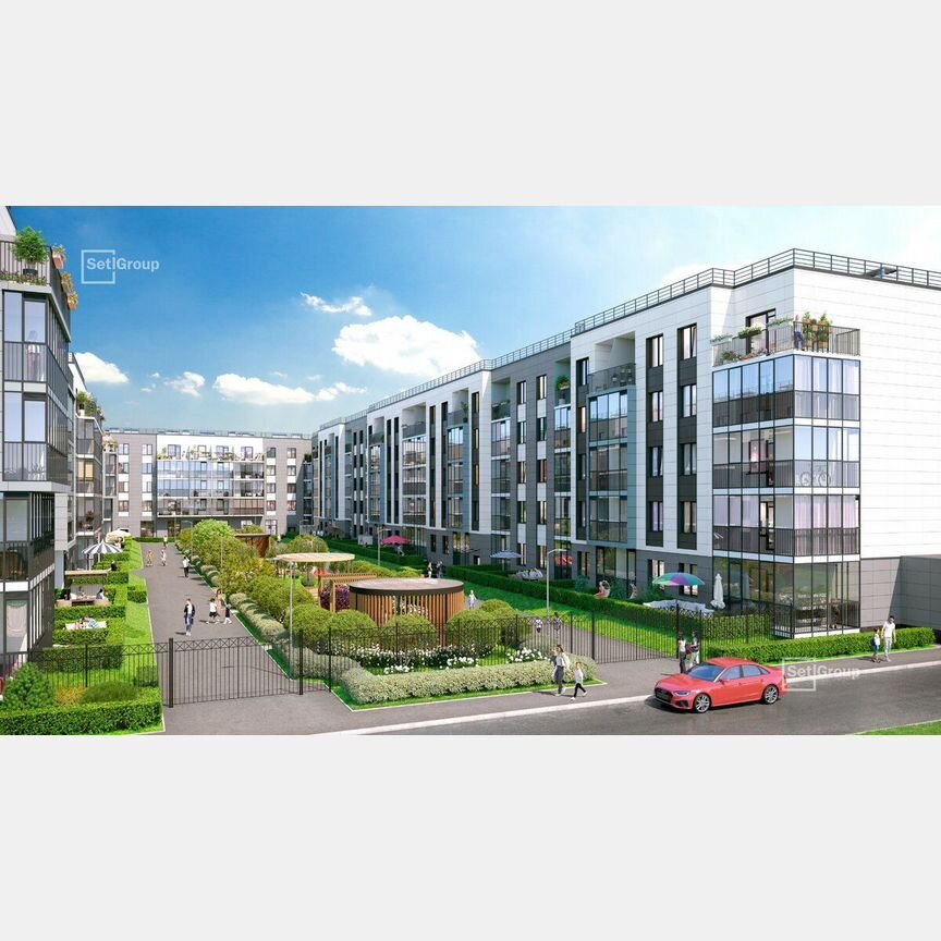 Квартира-студия, 24,6 м², 5/5 эт.