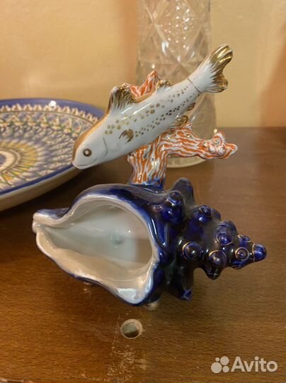 Статуэтка ваза хрусталь блюдо