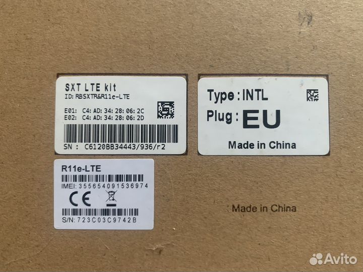 Роутер MikroTik SXT LTE kit