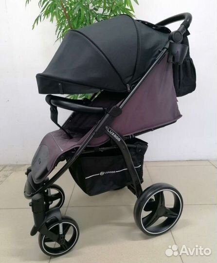 Коляска Luxmom 30G/ черный