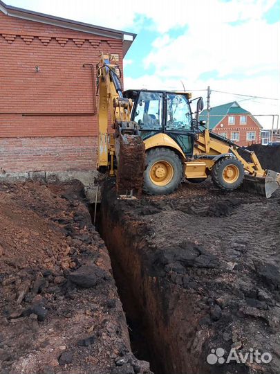 Услуги экскаватора погрузчика