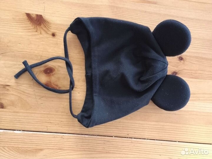 Шапочка Микимаус, ушки стоят, 50-52