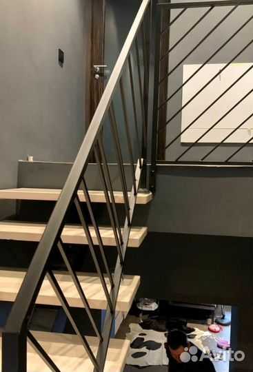 Лестница винтовая с монтажем