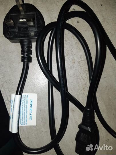 Кабель питания европейского стандарта