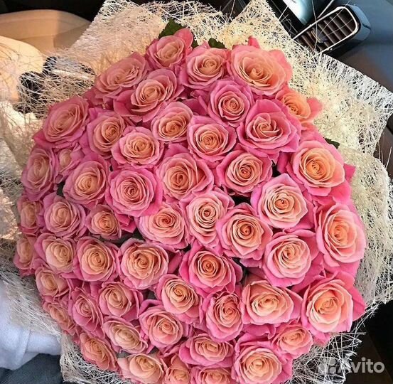 Цветы розы букет