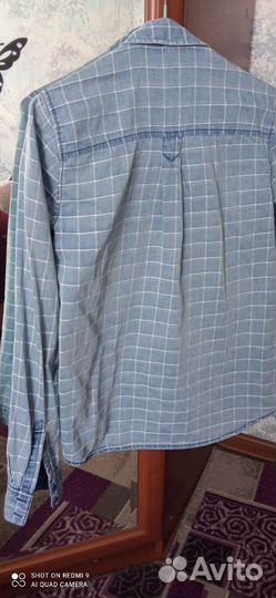 Джинсовая рубашка