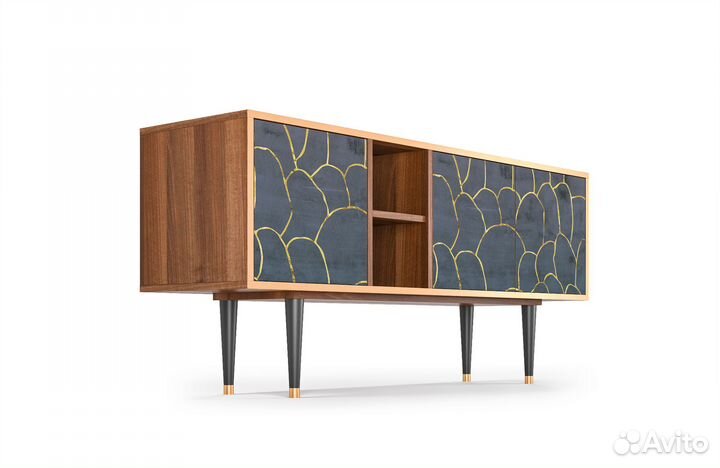 Тв-тумба T5 - Орех - Blue Lagoon