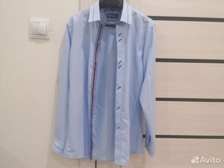 Рубашка х/б на мальчика р. 146-152