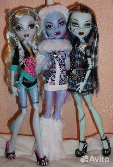 Кукла Монстер Хай френки лагуна эбби спектра