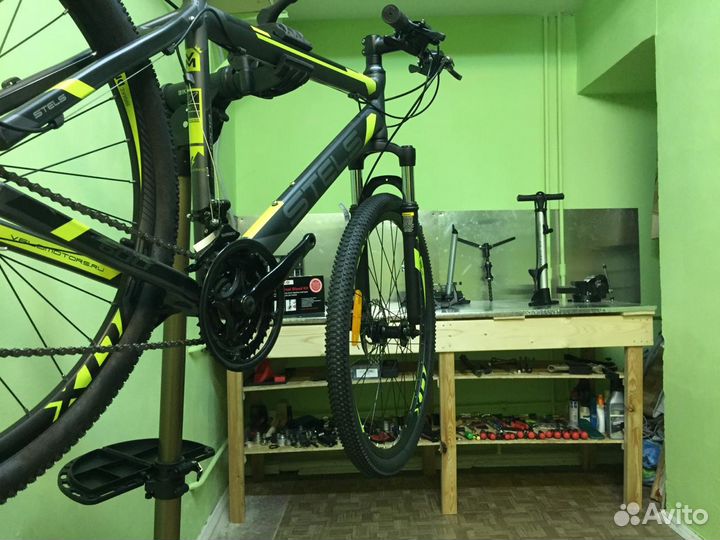 Ремонт и сервисное обслуживание велосипедов с гара