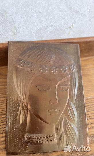 Чеканка медная СССР