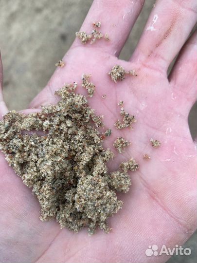 Песок для кладки валом и мешками