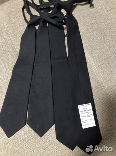Галстук черный