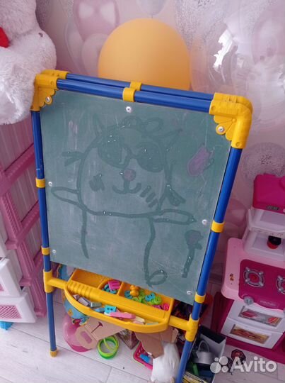 Мольберт детский двухсторонний