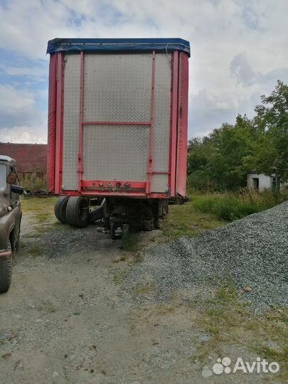 Полуприцеп тентованный Groenewegen DRO 12-27, 1998