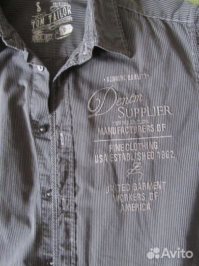 Рубашка для подростка. Фирма Tom Tailor