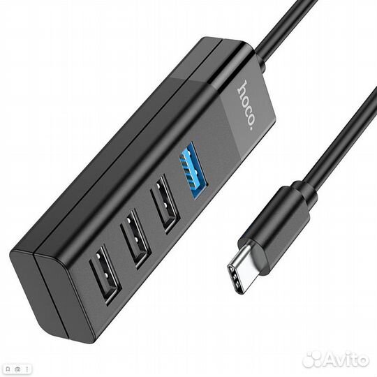 Переходник Type-C Usb 4в1 USB3.0 USB2.0