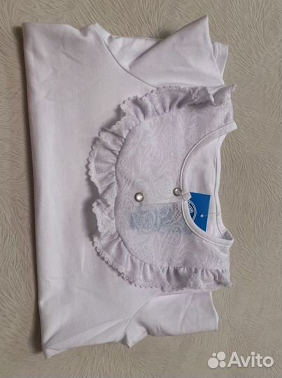 Блузка водолазка на девочку школьная р 116-122