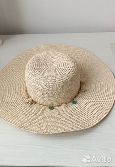 Шляпа женская летняя с широкими полями