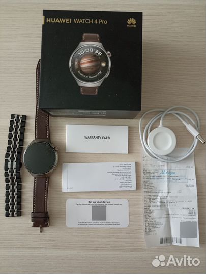 Смарт часы huawei watch 4 pro titanium