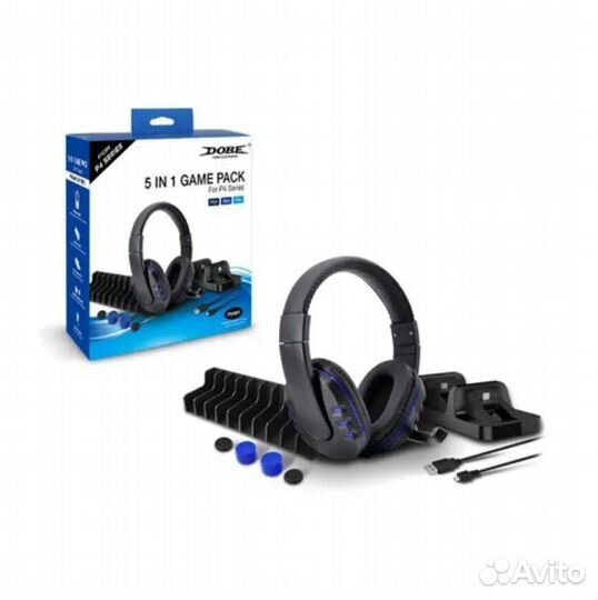 Набор Dobe 5 в 1 для PS4