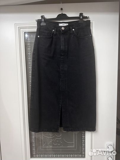 Джинсовая юбка Mango