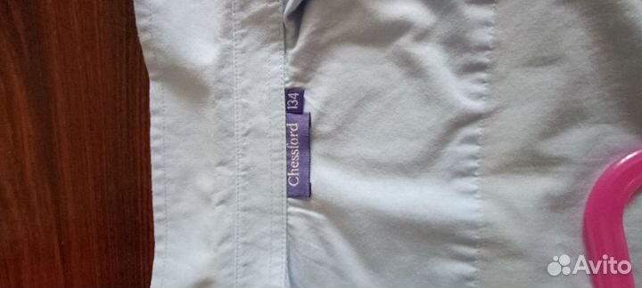 Рубашка Школьная. Размер 134. Состояние новой