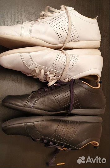 Кеды reebok женские 37 б/у кожа