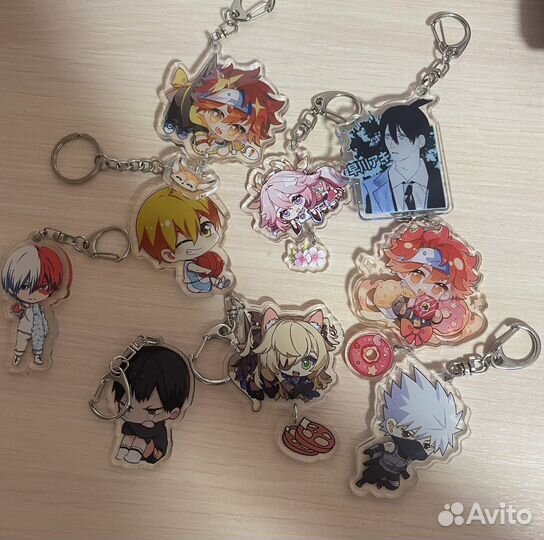 Значки аниме и genshin