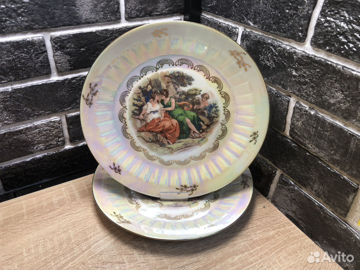 К.2925 Тарелки 24См. мадонна ГДР 2шт