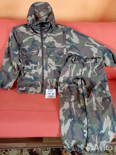 Летний Камуфляжный костюм большие размеры