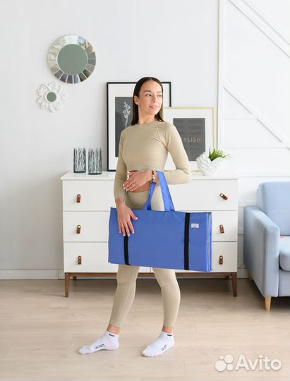 Спортивный коврик пыле-влагостойкий лесной