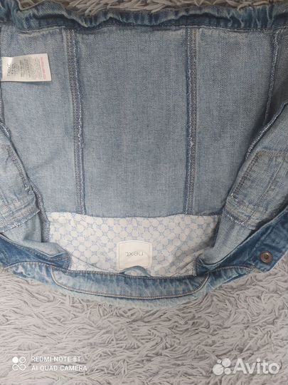 Джинсовая куртка для девочки