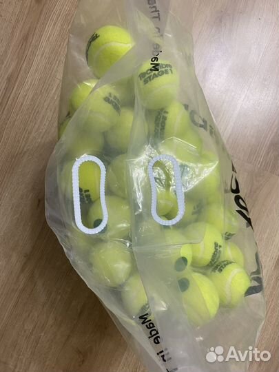 Теннисный мяч новая упаковка 72шт