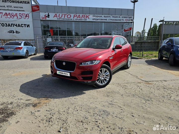 Jaguar F-Pace 2.0 AT, 2018, 58 700 км