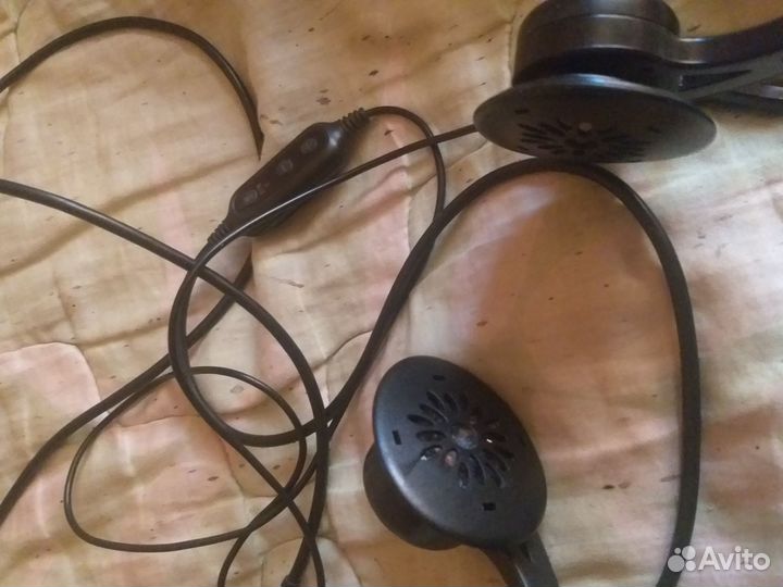 Наушники с микрофоном для компьютера Logitech