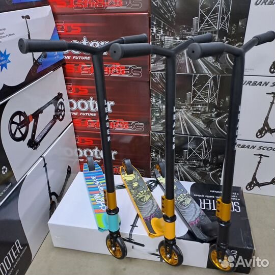 Трюковой самокат Show Yourself Print 110