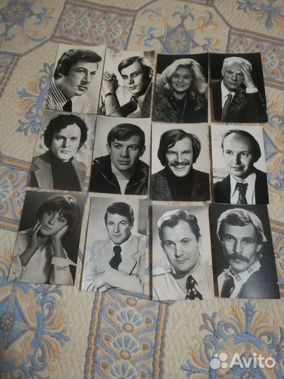 Открытки советских актёров
