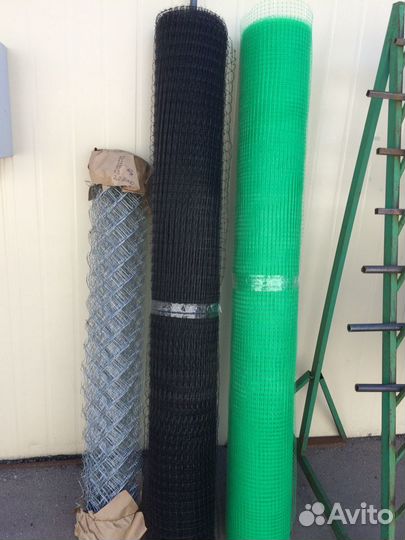 Продам сетку рабицу,сварную, пластиковую сетку