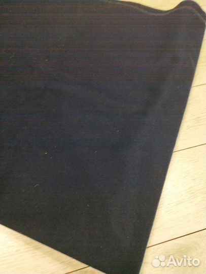 Отрез драп синий цвет