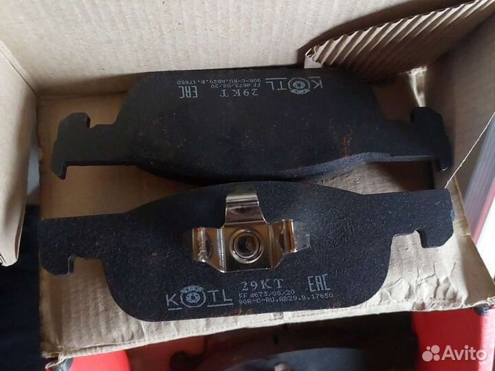 Тормозные колодки лада xray